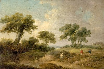 Landscape with Figures by George Morland